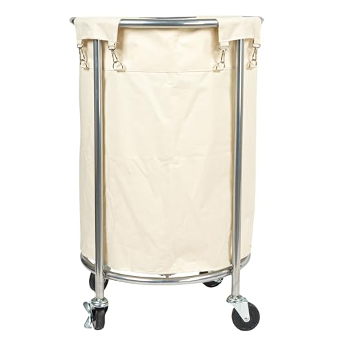 Panier à linge rond commercial Ménage Essentials pour trier le linge