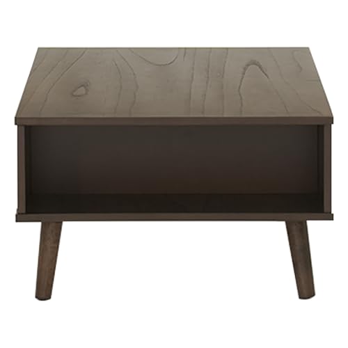 Image of Royaloak Miami American Lift Top Coffee Table | Solid Wood with Veneer Top | Lift Top Coffee Table | Ample Storage | Multiple Utilities | Durable & Long Lasting | Tapered Legs