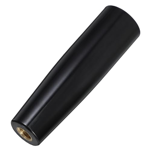 VANZACK BBQ Grill Handle with Thread Durable Plated Grip for BBQ Cooking Utensils High Gloss Finish for Enhanced Durability Replacement