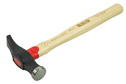 MOB Outillage 0200300301 Marteau à garnir avec manche Hickory/tête ronde 30 mm