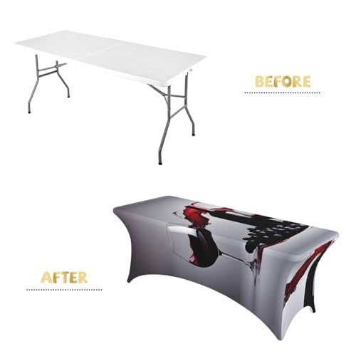 Nappe de table rectangulaire professionnelle pour couvrir rapidement des tables de banquet - 4