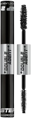 Palladio Double Agent Lash Extender + Undercover Fiber Booster Mascara, Jet Black