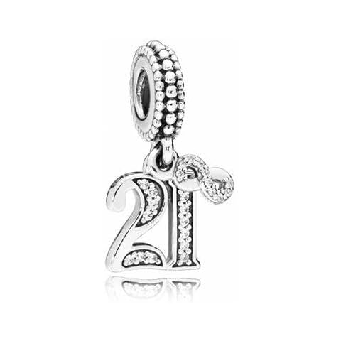 Womens Sterling Silver Birthday Heart Charms Cover