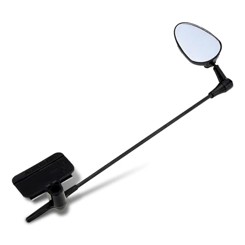 Rétroviseur Réglable pour Casque, Rétroviseur de Vélo pour Casque, Chapeau ou Casquette
