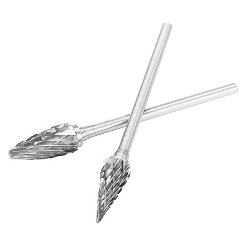Set de 10 fresas rotativas de carburo de tungsteno miniatura 6