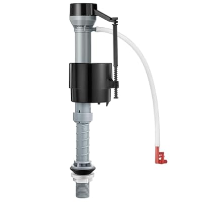 Saillong 1 Pack Toilet Fill Valve Replacement, Height Adjustable Universal Toilet Tank Flusher Replacement Kit, Leak-Proof Easy Install Fill Valve Repair Kit