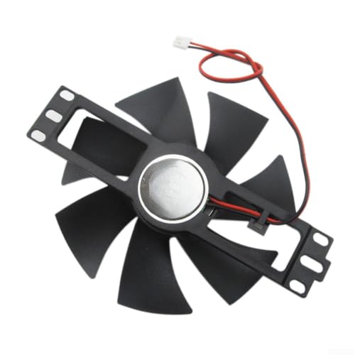 Ventilador de cocina de inducción, 2 piezas de montaje de refrigeración de 18 V, motor de cobre puro, disipación de calor de bajo ruido para reparación de electrodomésticos de cocina