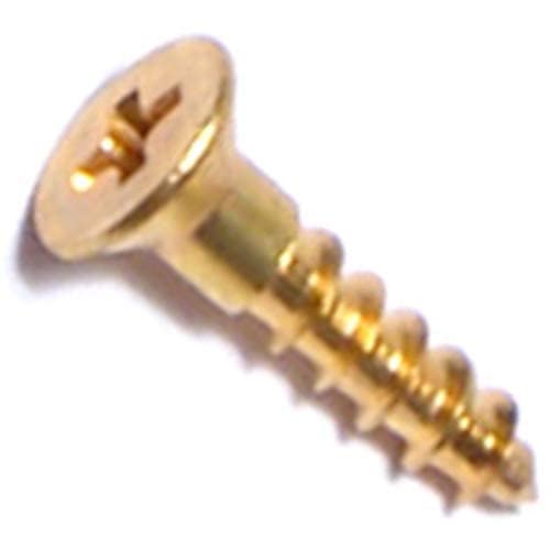 3 Set - 1/2-Inch Phillips Flat Wood Screws, Diameter-4 (100-Piece)