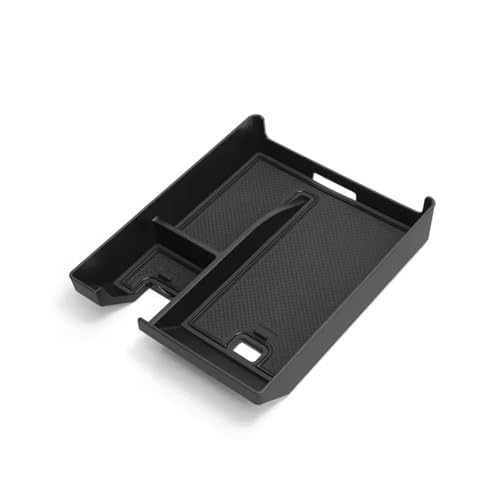 DREFGH Compatible with Lincoln Nautilus 2023 2024 Armrest Storage Box ABS Central Tray Organizer Car Interior Accessories