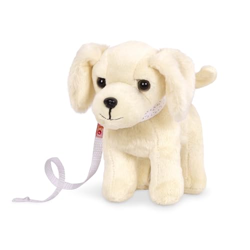 Our Generation – Golden Retriever Welpe – 46 cm Puppe Zubehör – Golden Retriever Plüschtier – Hund Plüsch – Haustier Welpe – Spielzeug für Kinder ab 3 Jahren