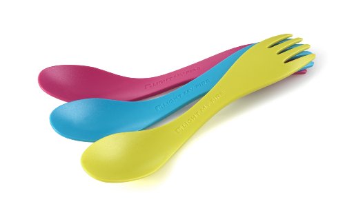 Light My Fire BPA-Free Tritan Spork Little, 3-Pack