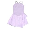 Mdnmd Camisole Skirted Leotard For Girls by (Tag 130) Age 6-8, Lilac Purple