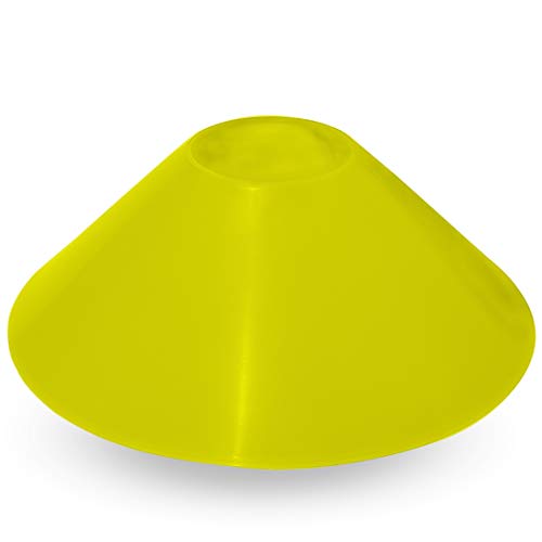 AX Esportes Pack c/ 10 Posicioners Treinamento, Amarelo, 20cm