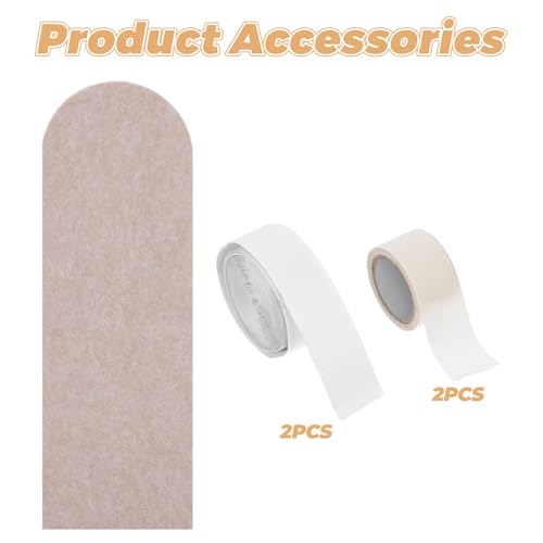 Protector de pared autoadhesivo de fieltro TEHAUX para habitación infantil 4
