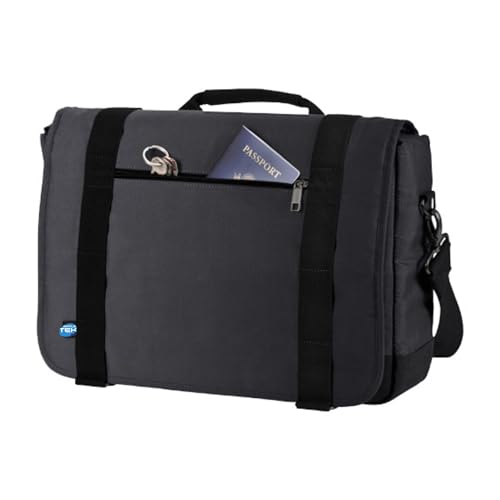 Bolso messenger 15.6 pulgadas Simpletek JN2RP negro soluciona la falta de espacio para tu ordenador