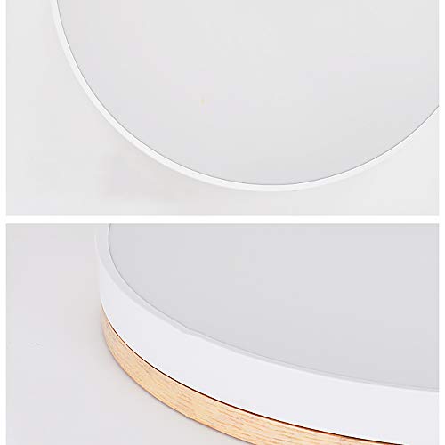 Plafonnier LED acrylique bois dimmable YangRy 40cm 36W