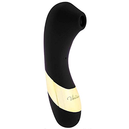 Vibrador Com Sucção Língua Estimuladora Em Silicone Controle Por Aplicativo Preto Vibratissimo Secre