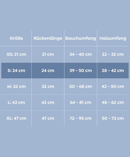 TRIXIE Warnweste für Hunde S neongelb – Sicherheitsweste mit reflektierenden Elementen für mehr Sicherheit im Dunkeln – verstellbar & pflegeleicht mit Klettverschluss - 30081