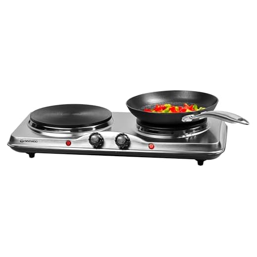 Daewoo Double Hot Plate Electric Hob
