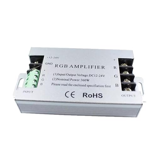 Amplificateur de puissance DC5V-24V 360W avec boîtier en aluminium silver