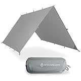 Aqua Quest Defender Tarp - Refugio de supervivencia de nailon resistente 100% impermeable,...