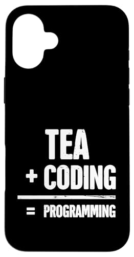 Tea Coding Programming ���� �v���O���}�[ ���� �X�}�z�P�[�X iPhone 16 Plus �p
