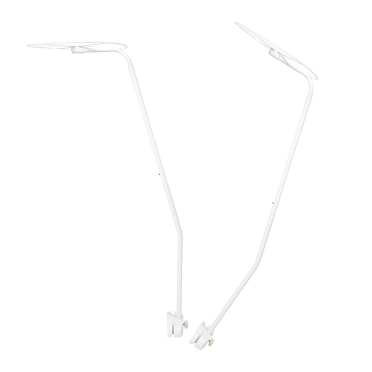 Support de filet de berceau en acier blanc BESTonZON pour moustiquaire bébé