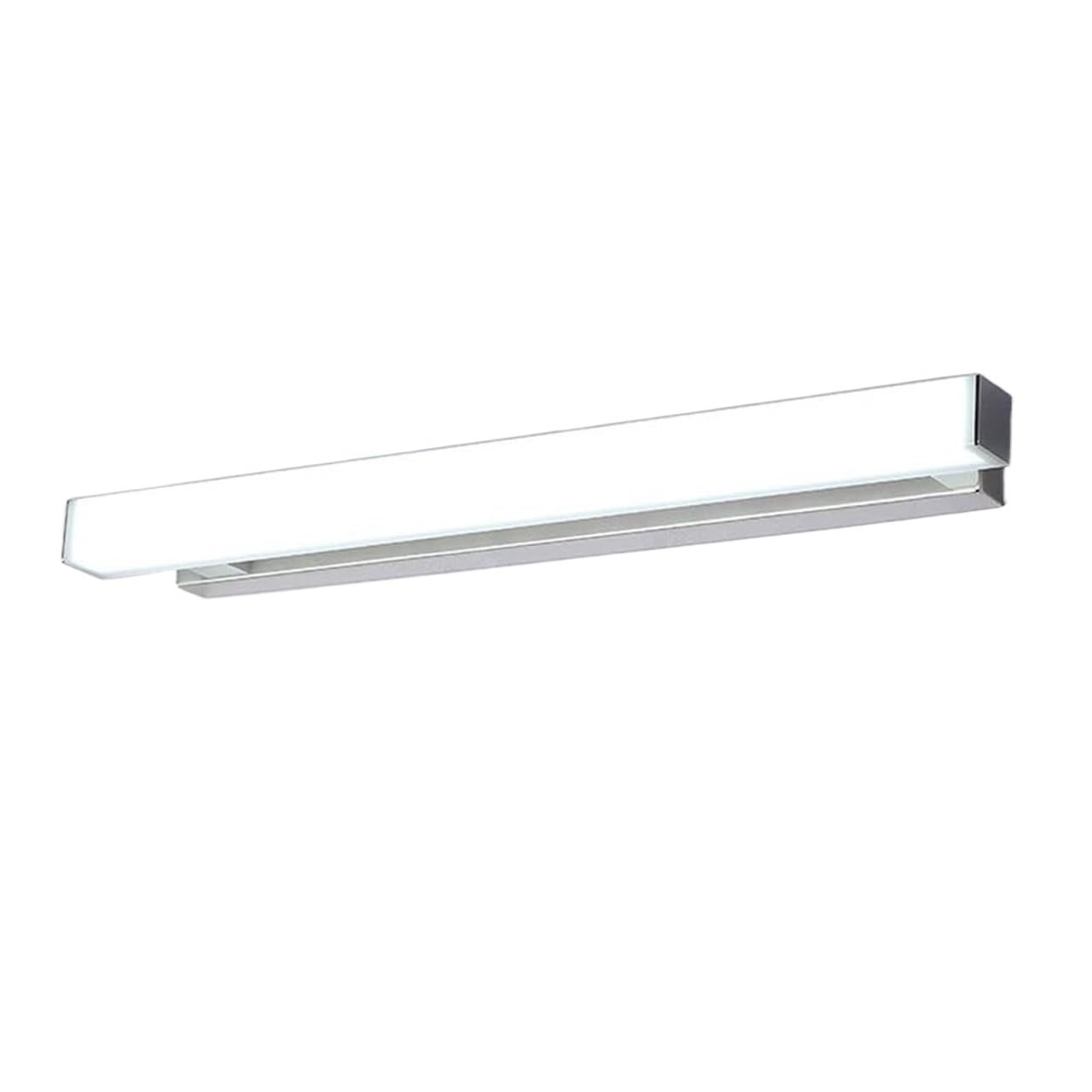 Lámparas de Pared Modernas Lámpara de Tocador Lámpara de Espejo de Baño Marco Cromado Aplique de Pared para Maquillaje Lámparas Frontales para Tocador Espejo de Armario Dormitorio
