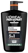 L'Oréal Men Expert, Pure Carbon, 5-in-1 XXL Shower Gel, A Total Action Body, Face, Hair Wash, Shave and Moisturiser Powered…