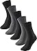 Produktbild Schiesser Herren Multipack 5 Pack Herrensocken Strümpfe Socken, Sortiert 5, 43-46 EU