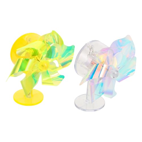 HOODANCOS 2pièces Réflecteur pour Véhicule Électrique Réflecteur pour Jouet Moulin à Vent à LED Décoration De Voiture Sécurité Nocturne Décorations De Jardin