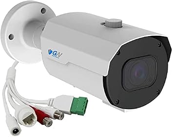 GW Security 4K @ 30FPS Motorized Zoom Outdoor/Indoor PoE IP Bullet Security Camera