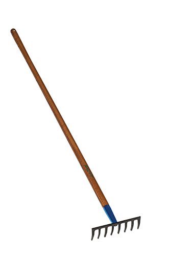 Seymour FR-70 Level Head Rake, 8 Tine 7-3/4" Head, 54" Hardwood Handle