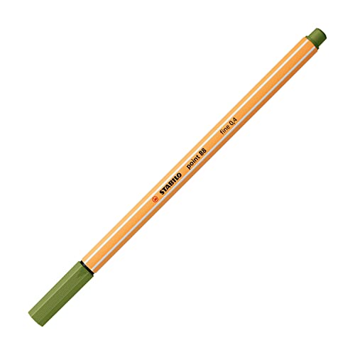 Fineliner - STABILO point 88 - Einzelstift - moosgrün