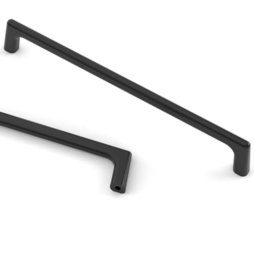 Image of Asidrama 6 Pack 12.6 Inch(320mm) Matte Black Cabinet Pulls Cabinet Handles Cupboard Handles Kitchen Cabinet Hardware for Cupboard Drawer Pulls