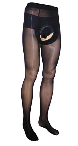 Mona's Choice Oil Shine Mens Trouser Tights/Mens Pantyhose