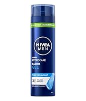 NIVEA MEN HydroCare Rasiergel (200 ml), Schutz und Pflege für eine sanfte Rasur, hautschonendes Rasiergel für Männer mit Aloe Vera und Panthenol