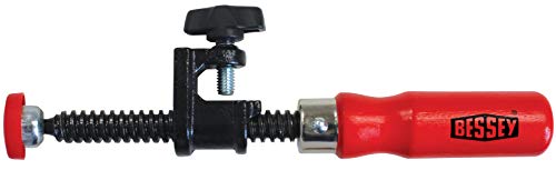 BESSEY KT5-1CP braçadeira de borda de eixo único para uso com trilhos de fixação até 1/2