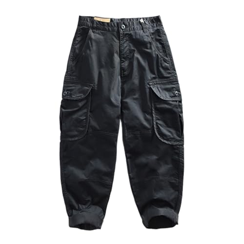 Pantalon décontracté hommes coupe loose pour le printemps et l'automne