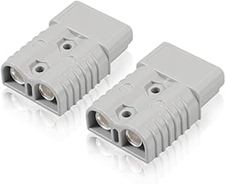 Battery Connector 175Amp,eSynic Professional 2Pcs Quick Connector Plug for Anderson Plug Connector 175 Amp Kit 600V 1/0 AWG AC/DC Power Tool