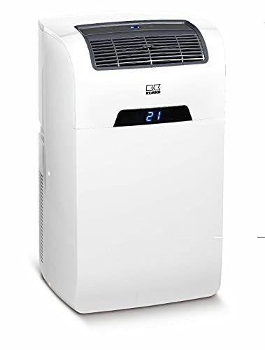 Remko 1601340 SKM 340 - Climatizador (forma compacta, 3 niveles de ventilador, indicador LED, potencia de refrigeración 2,4 kW, con mando a distancia), color blanco