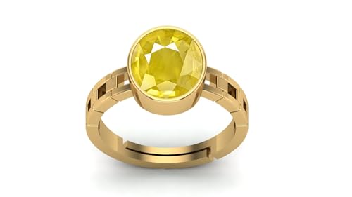 Saphir jaune naturel 10,00 carats, le cadeau de mariage éternel