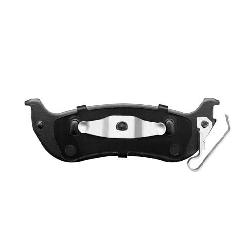 Image of Detroit Axle - Rear Ceramic Brake Pads with Hardware Set Replacement for 2004 2005 2006 2007 2008 Chrysler Pacifica - 4pc Set