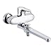 Price comparison product image Bath and Shower tap with a Fixed spout from Kludi Objekta - Chrome - 324910575