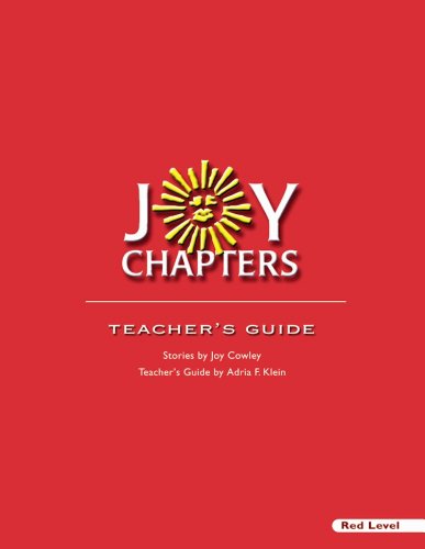 JOY CHAPTERS RED TEACHER'S GUIDE (DOMINIE JOY C... 0768529867 Book Cover