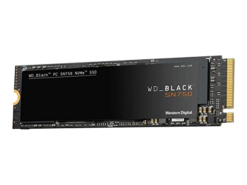 Image of WD BLACK 4TB SN750 NVMe Internal Gaming SSD Solid State Drive - Gen3 PCIe, M.2 2280, 3D NAND, Up to 3,400 MB /s - WDS400T3X0C