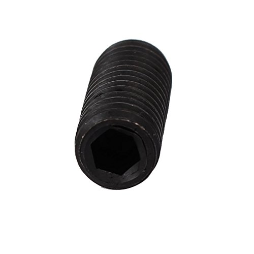 sourcing map 20 Stk. Innensechskant Schraube Set Gewindestifte 3/8 Zoll x 1 Zoll 16 Fadenzahl de