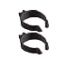Millennial Medical In-Motion Forearm Cuff Black - size Large (4") | Set of 2