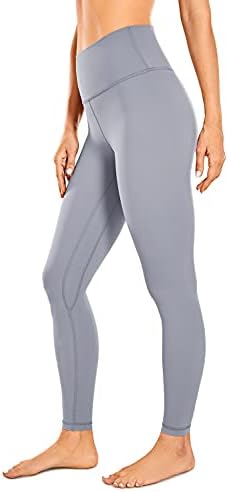 CRZ YOGA Women's Naked Feeling Buttery Soft Yoga Pants - 28'' High Waisted Full Length Sports Workout Leggings