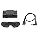 Produktbild HikTop AVATA Brille 2 Batteriebox, staubdichtes Schattenpad für DJI AVATA Brille 2 Flugbrille, Netzkabelzubehör
